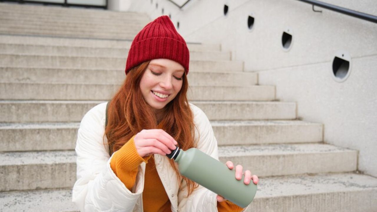 College inventer for uv brite water bottle